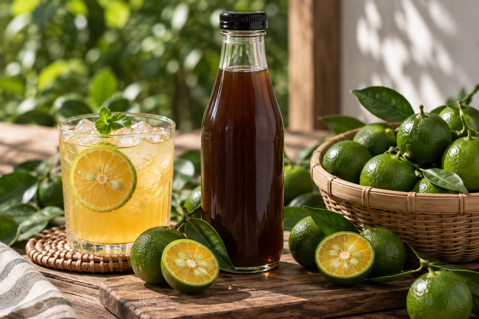 Sonkit citrus syrup from Indonesia