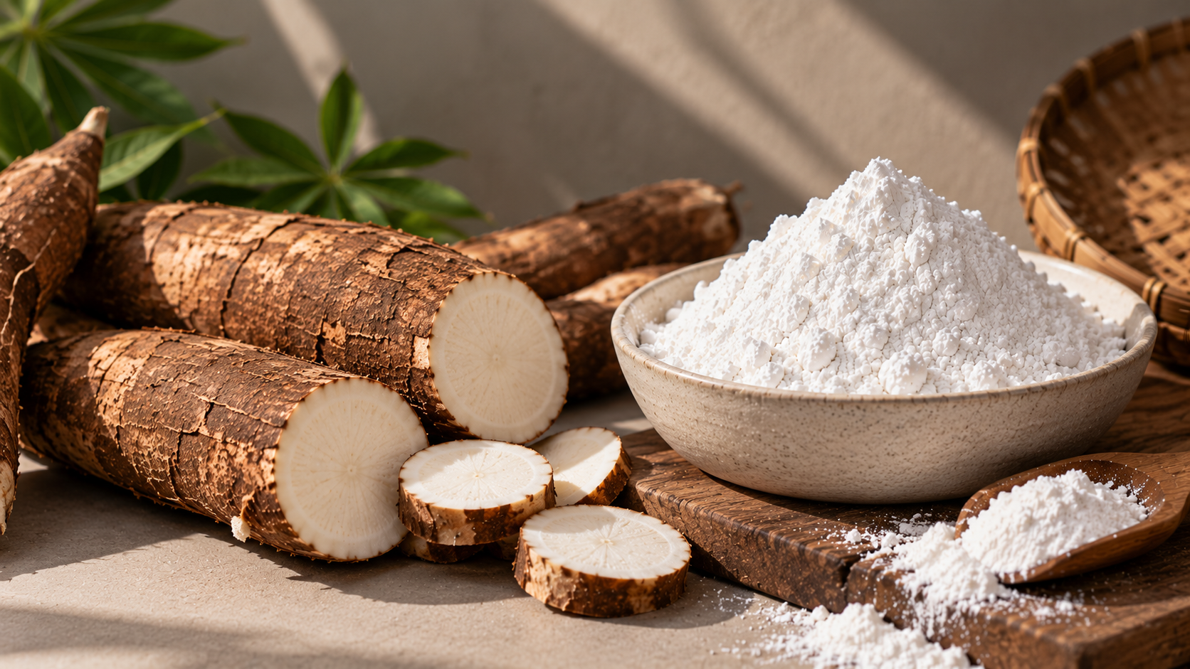 Tapioca starch sourced from Indonesia